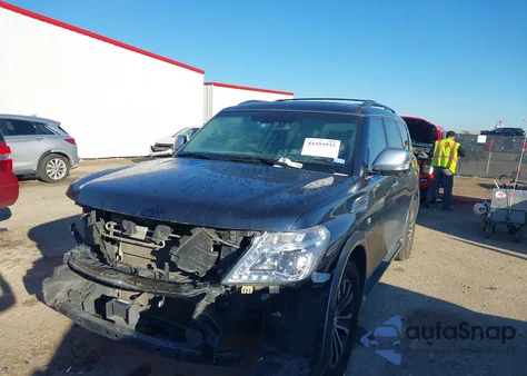 2017 Nissan Armada Sl from USA, damaged, VIN JN8AY2ND7H9011139